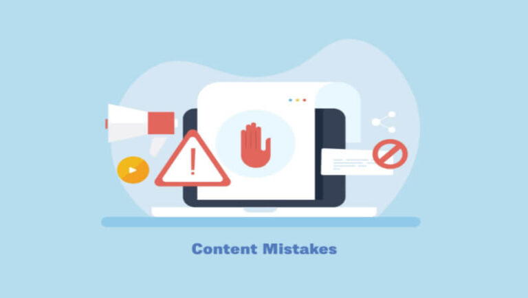 Content Marketing Mistakes You Should Avoid