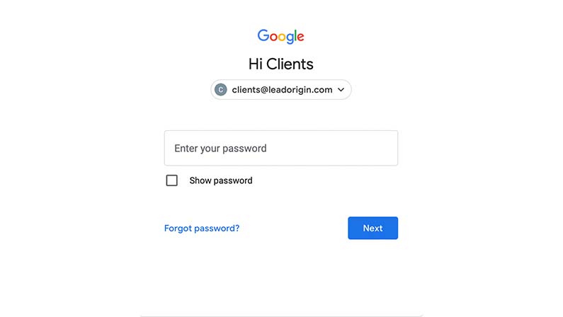Sign in to your Google Ads account