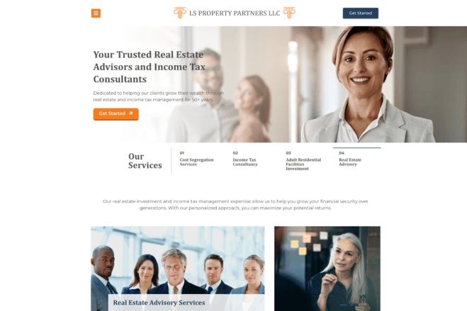 LS Property Partners | Website Project | LeadOrigin