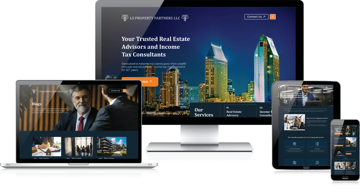 Custom UI UX Website Design Services LeadOrigin