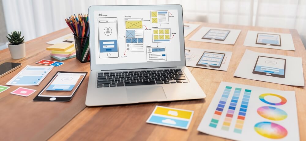 3. Try sketching a wireframe on paper.