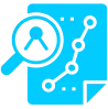 tracking and reporting icon