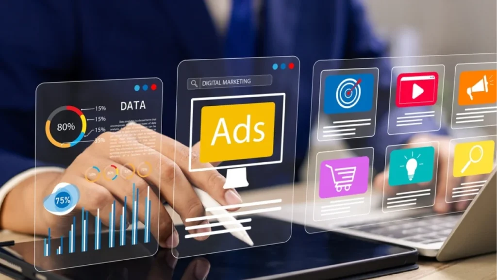 Digital marketing and social media ads, strategies for online promotion