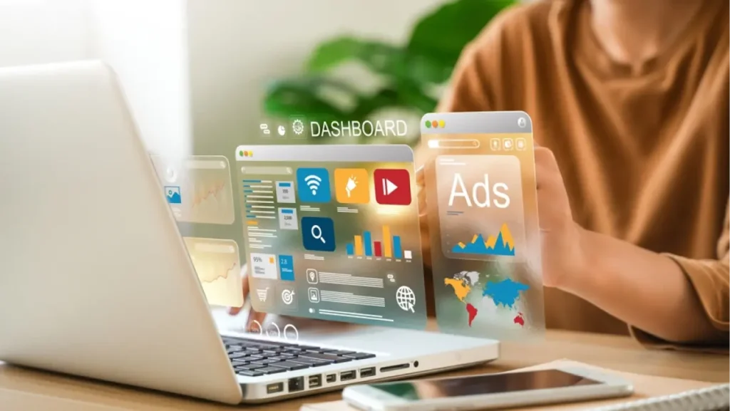 Ai in modern digital marketing, advertising, product advertising and promoting products