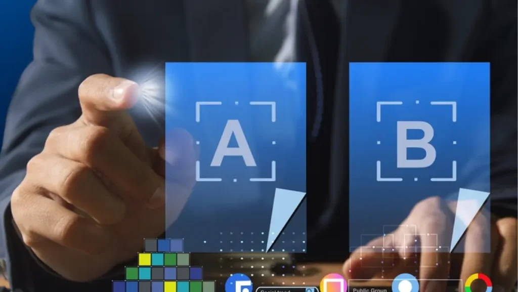 marketer use a or b testing advertising strategy