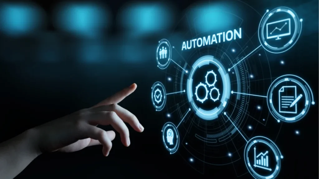 Automation Software Technology Process System Business concept.