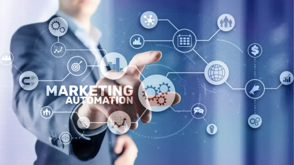 Marketing automation. Computer programs and technical solutions for automating marketing processes.