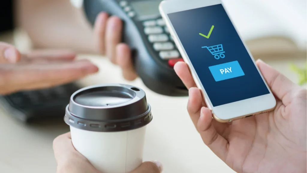 mobile payment ,online shopping concept