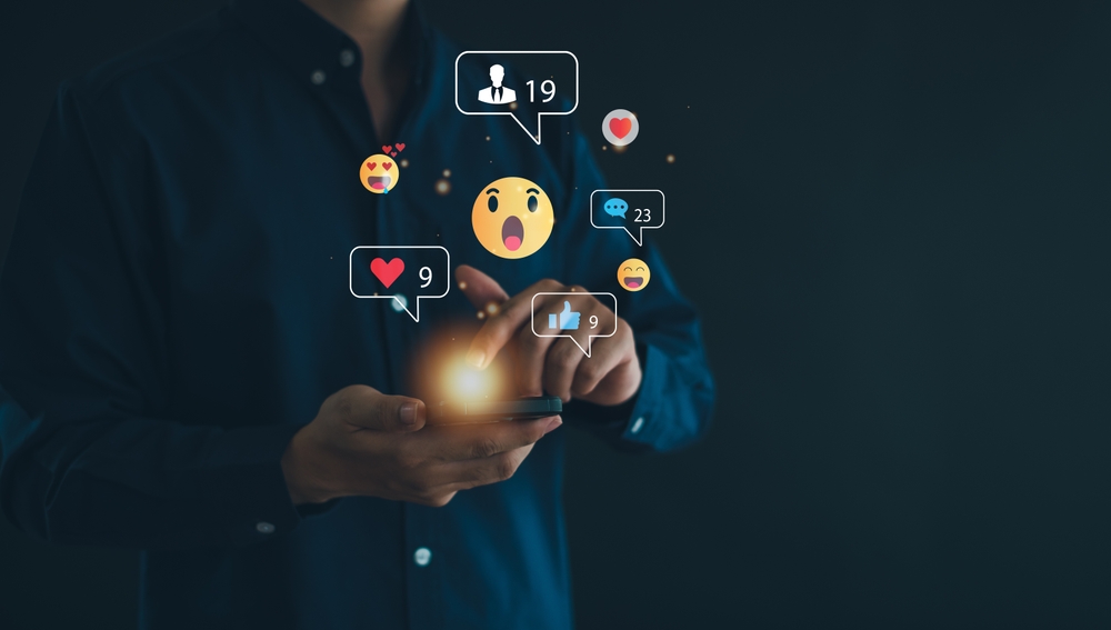 Social media and digital online concept