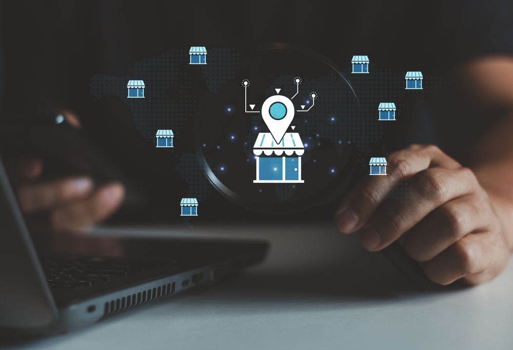 Local marketplace e-commerce concept, local SEO strategy