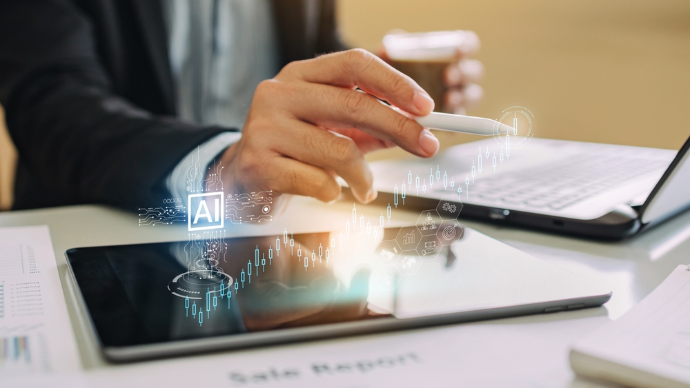 AI robot assistant artificial intelligence futuristic technology