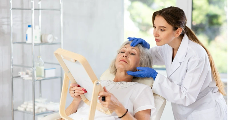 plastic surgery consultation