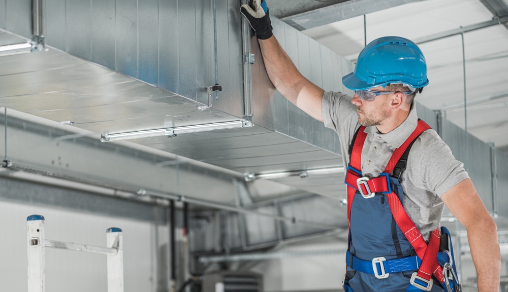 Commercial Warehouse Building Air Circulation System Building