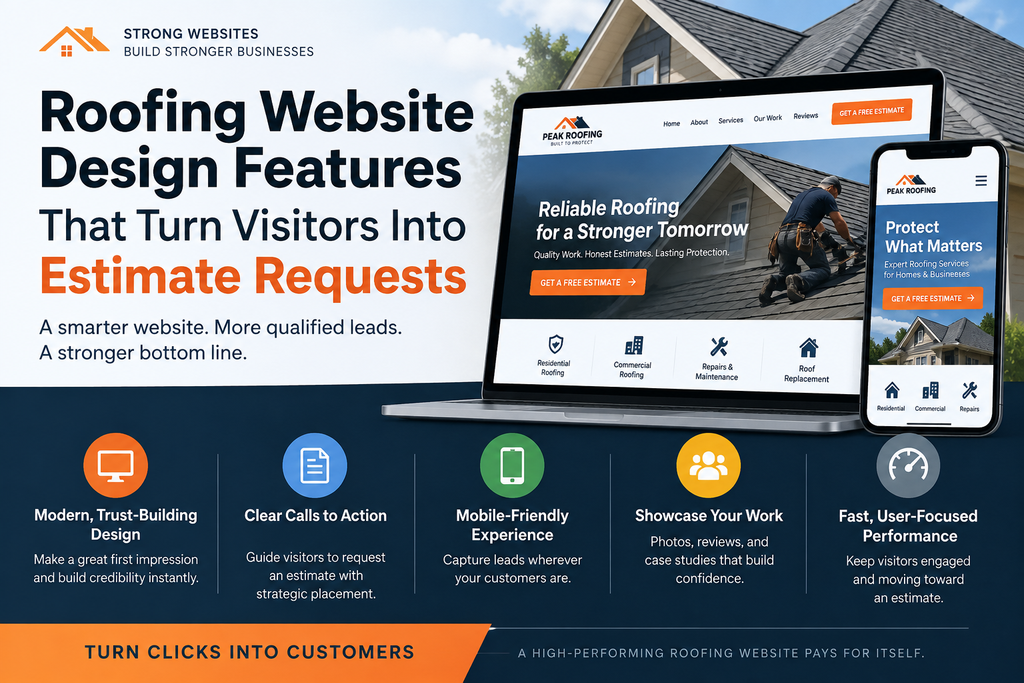 roofing website design